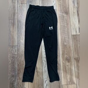 Under Armour Black Mens Track Joggers